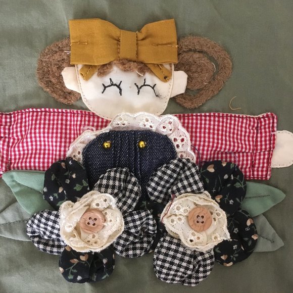 Super adorable Japanese Apron w/Applique New NWT Great Gift Item - Picture 2 of 3